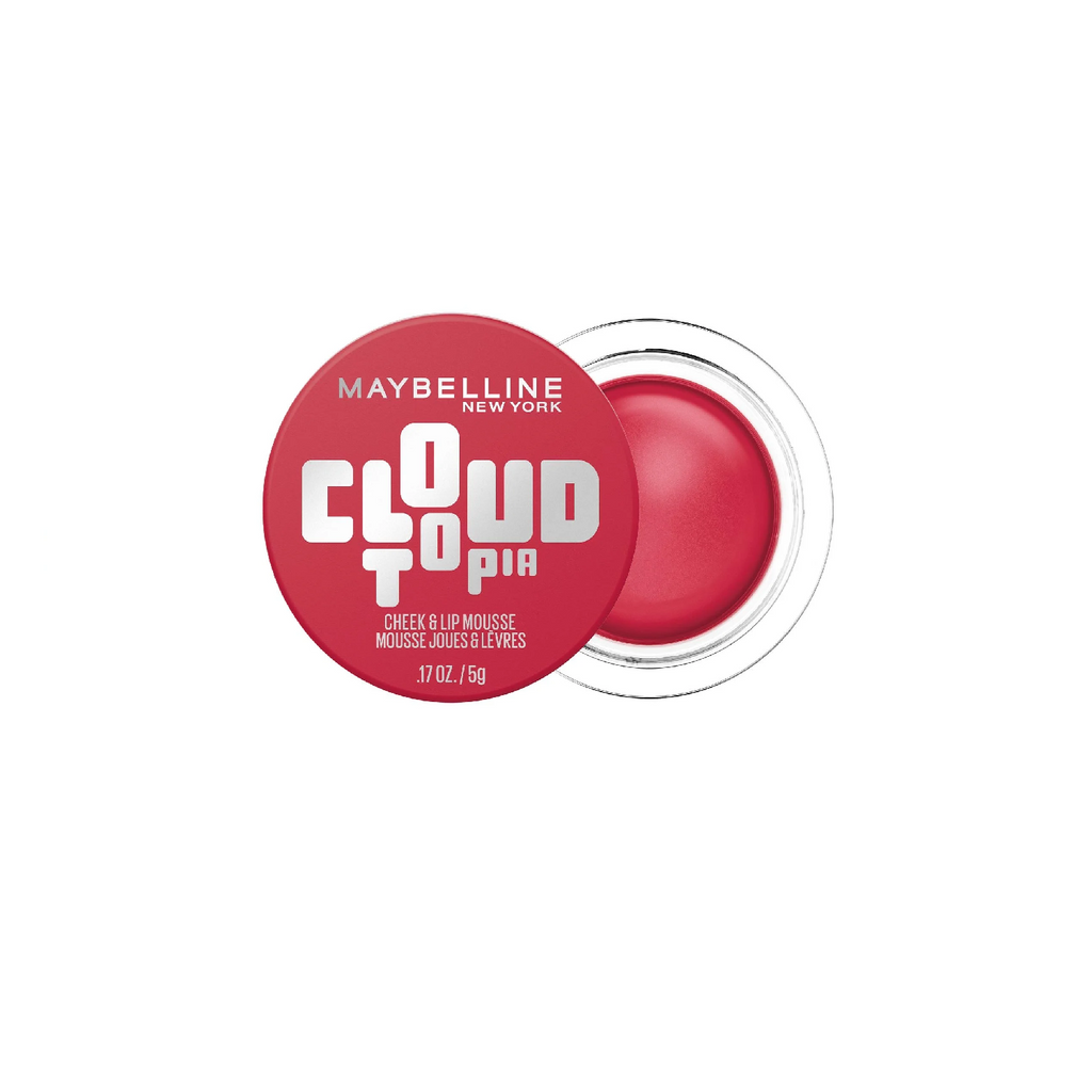 MAYBELLINE CLOUDTOPIA MOUSSE COLORATA GUANCE E LABBRA