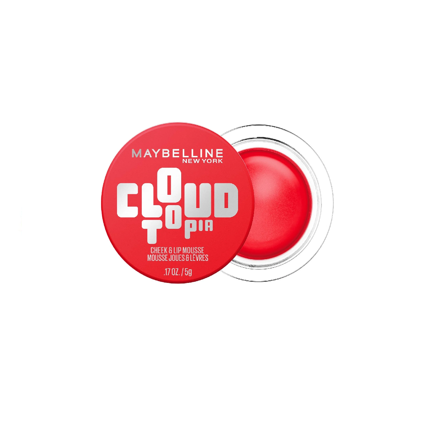 MAYBELLINE CLOUDTOPIA MOUSSE COLORATA GUANCE E LABBRA