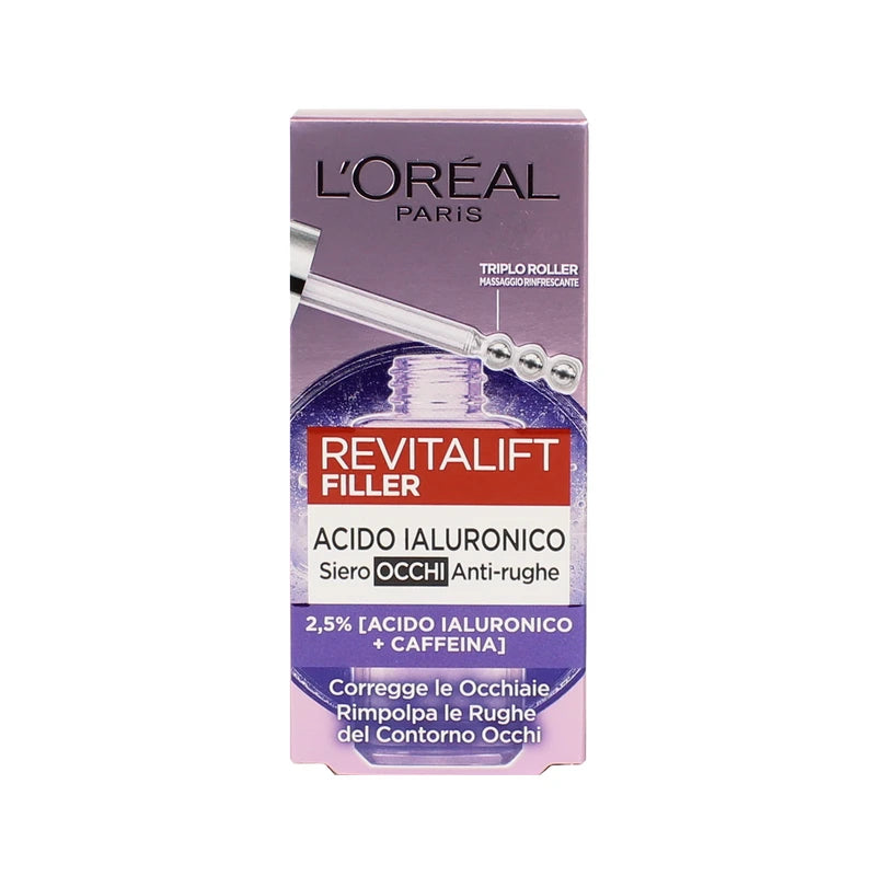 L'OREAL REVITALIFT FILLER SIERO OCCHI ANTI-RUGHE 20ML