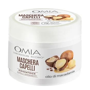 OMIA MASCHERA CAPELLI OLIO DI MACADAMIA 250ML