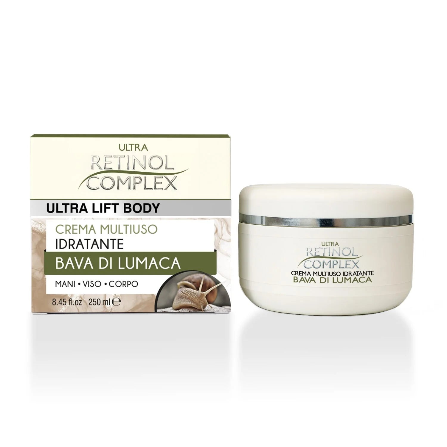 RETINOL COMPLEX CREMA MULTIUSO IDRATANTE BAVA DI LUMACA 250ML