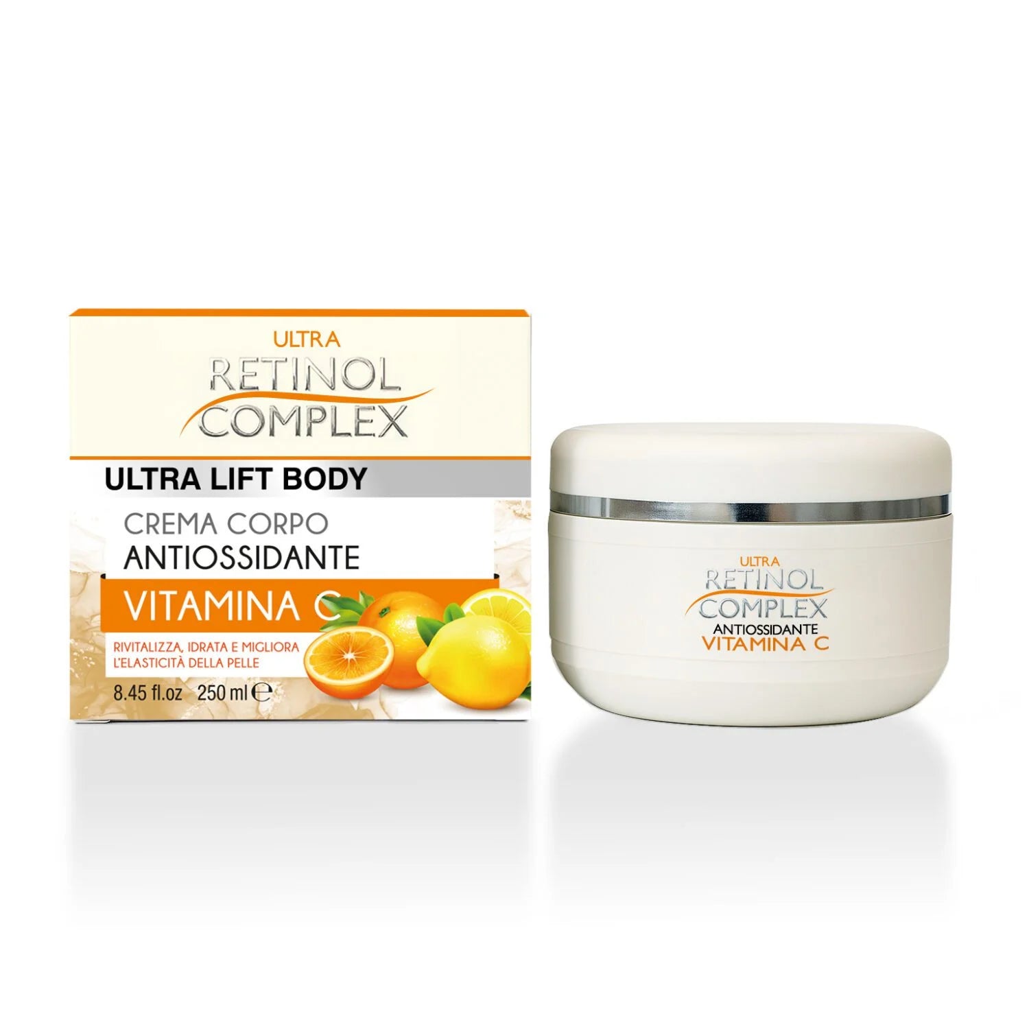 RETINOL COMPLEX CREMA CORPO ANTIOSSIDANTE VITAMINA C 250ML