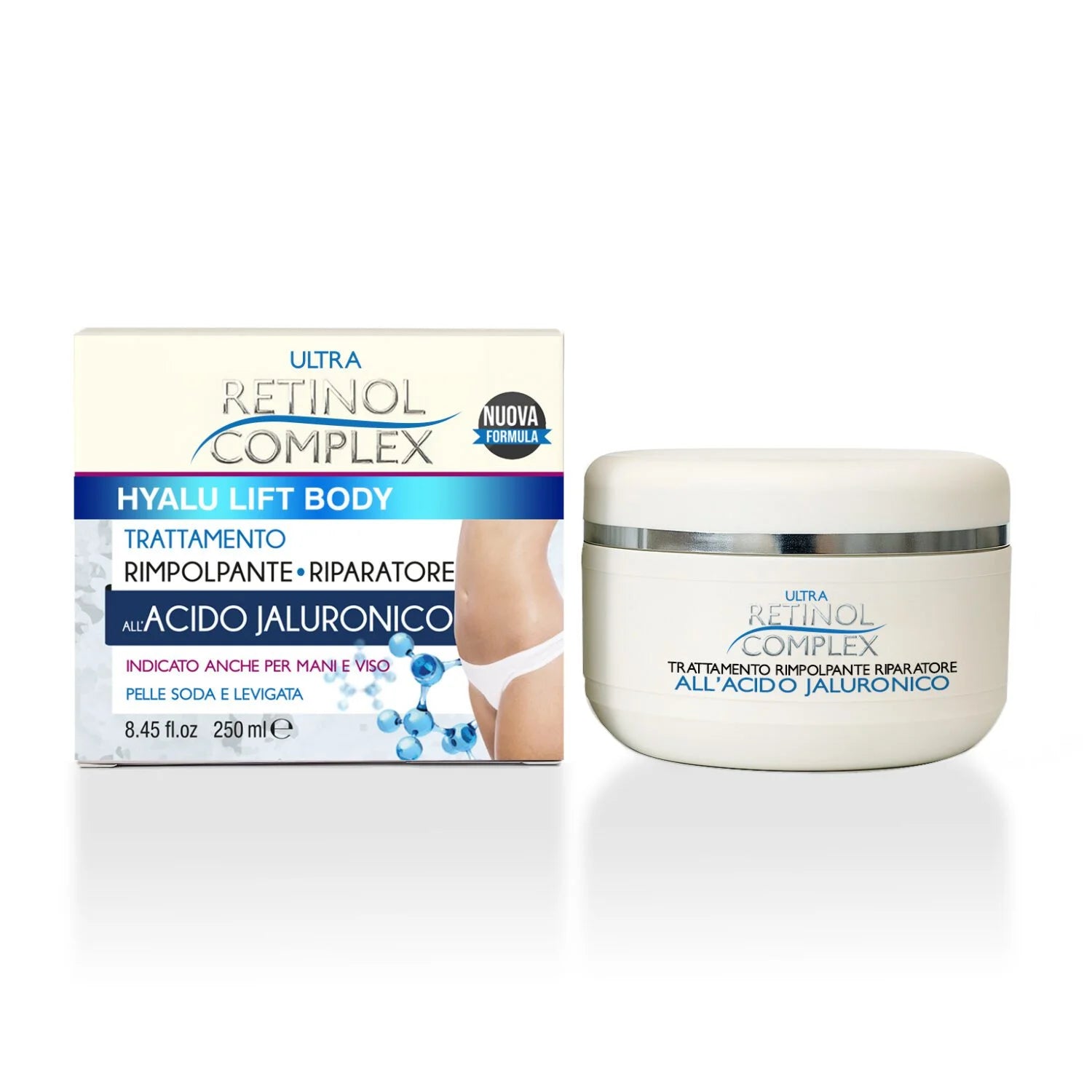 RETINOL COMPLEX TRATTAMENTO RIMPOLPANTE-RIPARATORE ALL'ACIDO JALURONICO 250ML