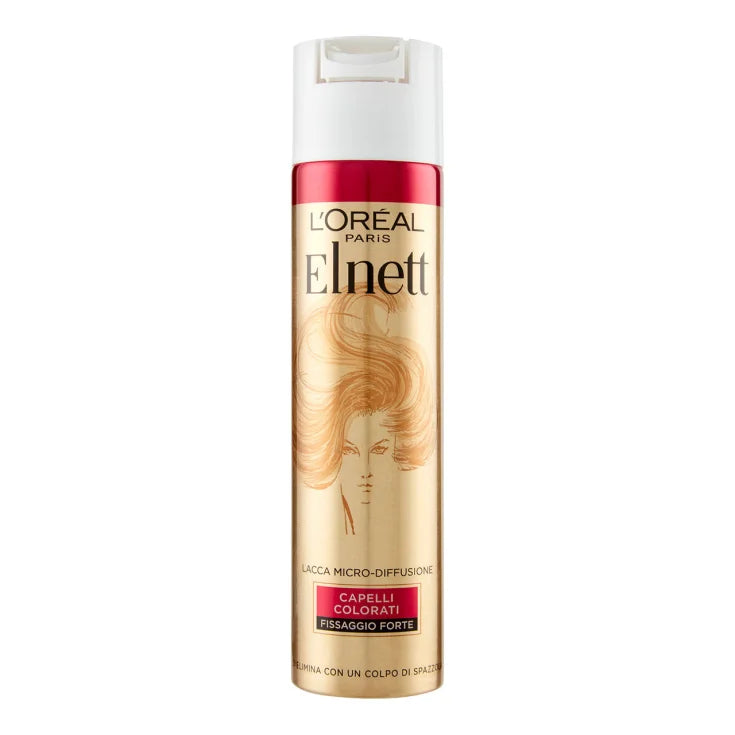 L'OREAL ELNETT LACCA CAPELLI COLORATI FISSAGGIO FORTE 250ML