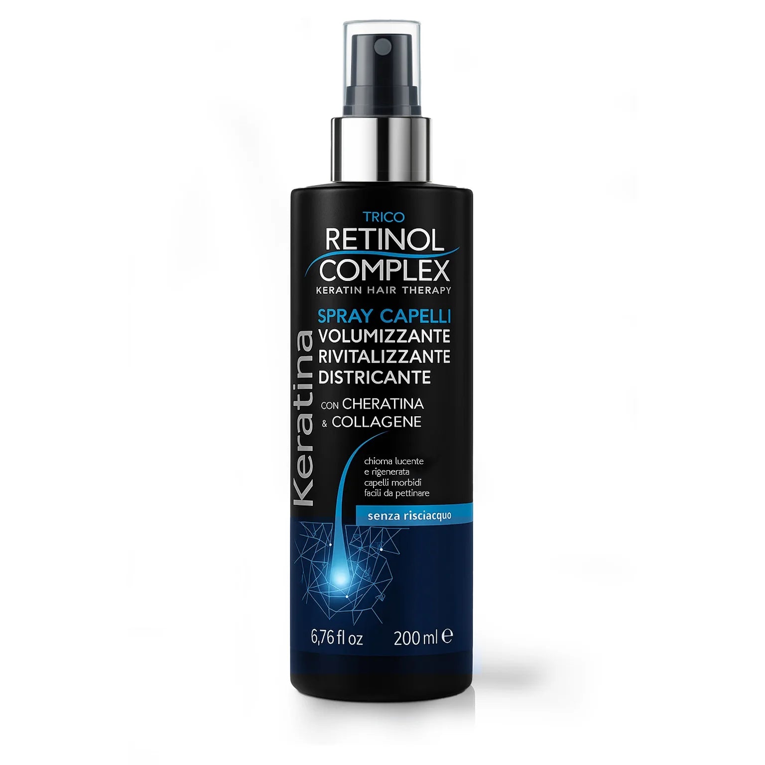 RETINOL COMPLEX SPRAY CAPELLI VOLUMIZZANTE-RIVITALIZZANTE-DISTRICANTE 200ML