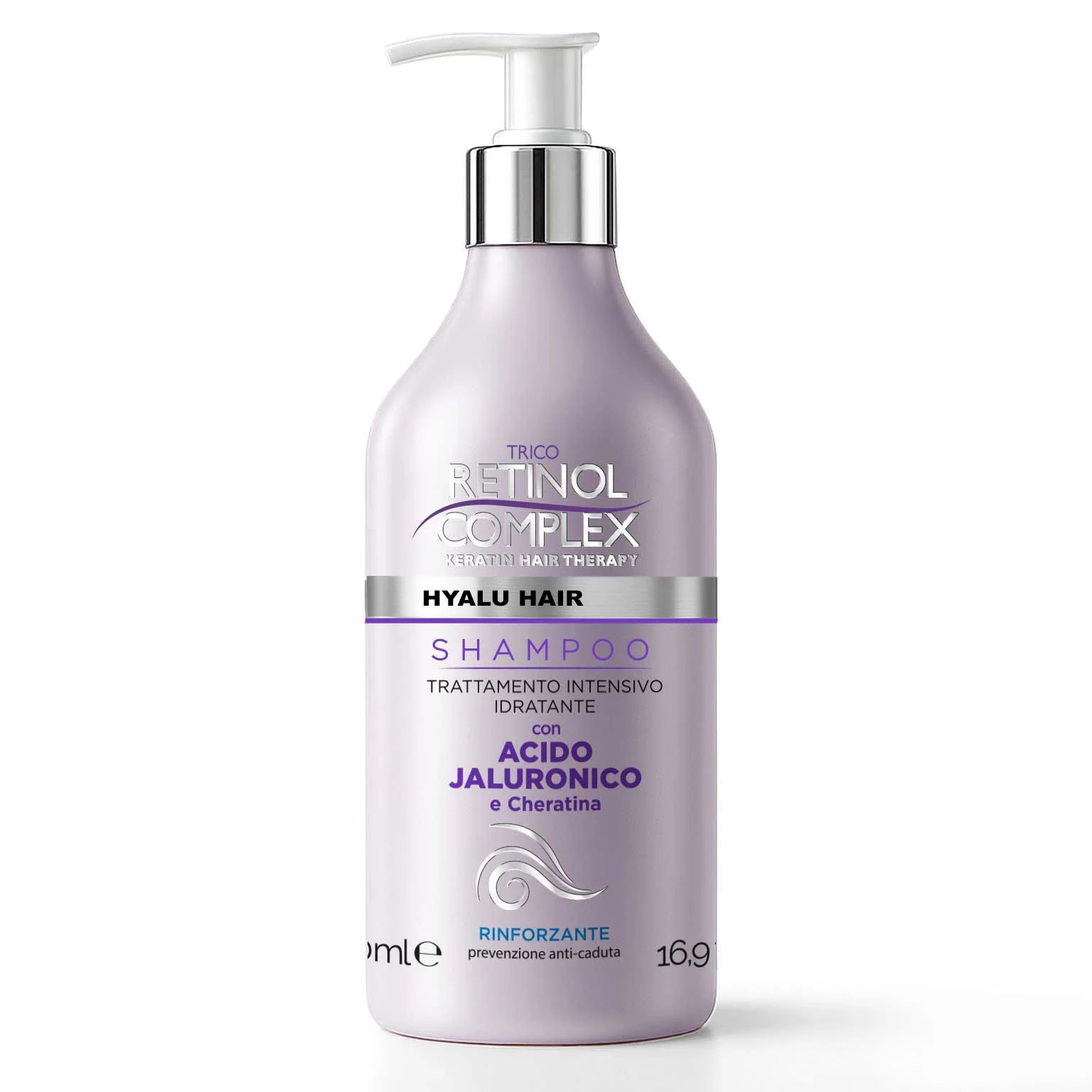 RETINOL COMPLEX SHAMPOO IDRATANTE CON ACIDO JALURONICO 500ML
