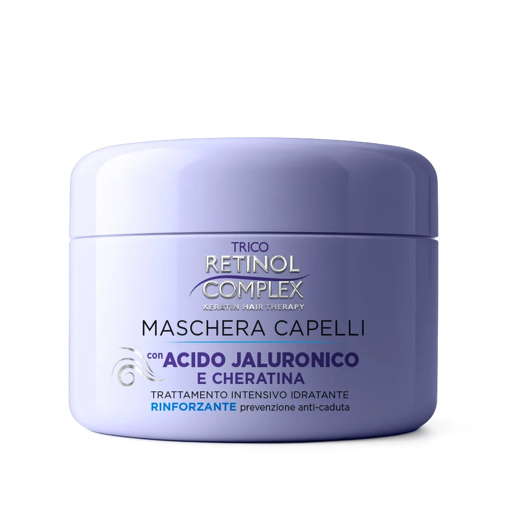 RETINOL COMPLEX MASCHERA CAPELLI CON ACIDO JALURONICO E CHERATINA 300ML