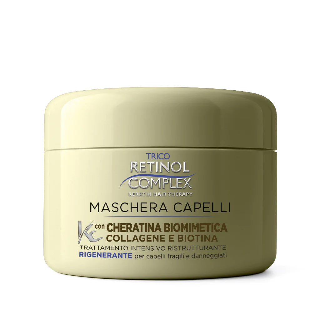 RETINOL COMPLEX MASCHERA CAPELLI CON CHERATINA BIOMIMETICA COLLAGENE 300ML