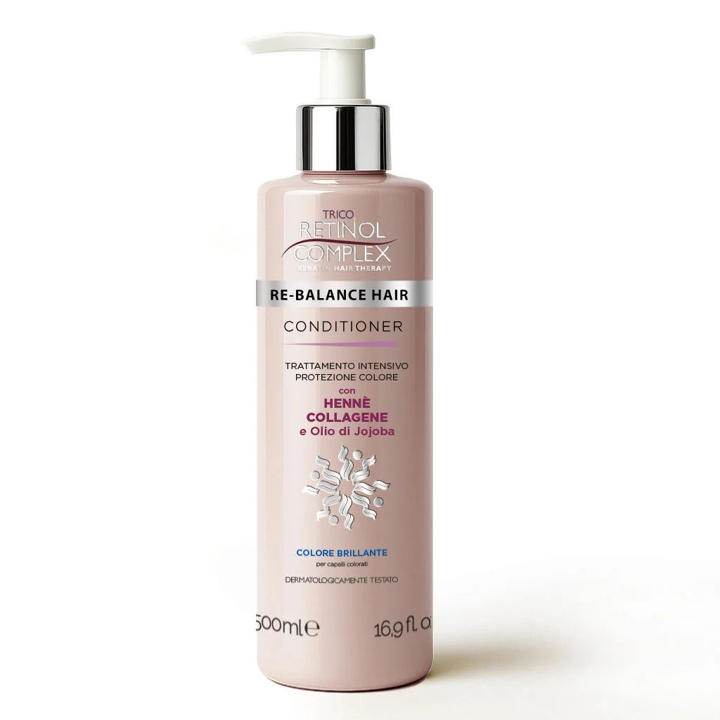 RETINOL COMPLEX CONDITIONER PROTEZIONE COLORE CON HENNE' COLLAGENE 500ML