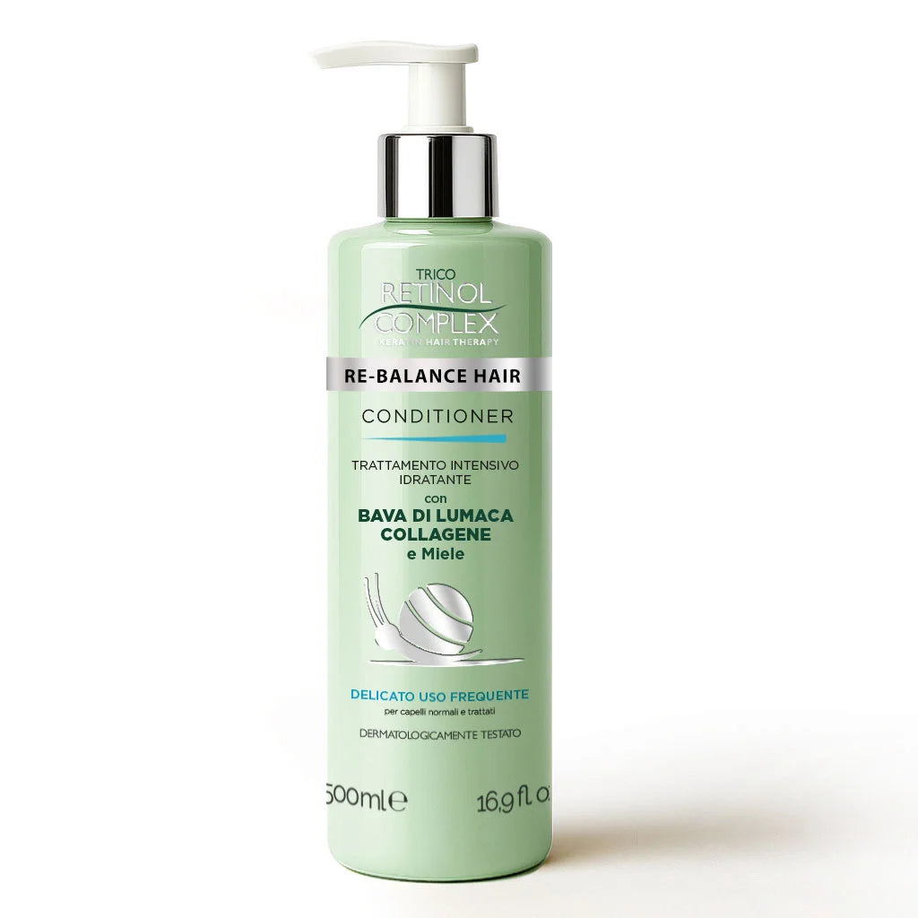 RETINOL COMPLEX CONDITIONER IDRATANTE CON BAVA DI LUMACA COLLAGENE 500ML