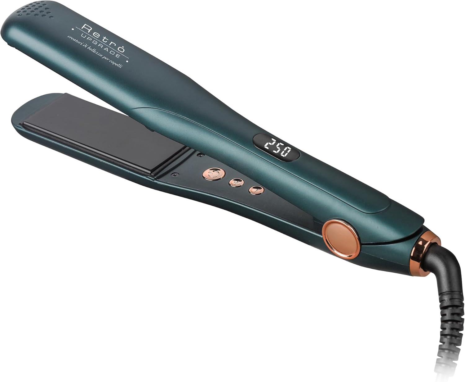 Retrò.UPGRADE PIASTRA CAPELLI RUP-G61C/A VERDE