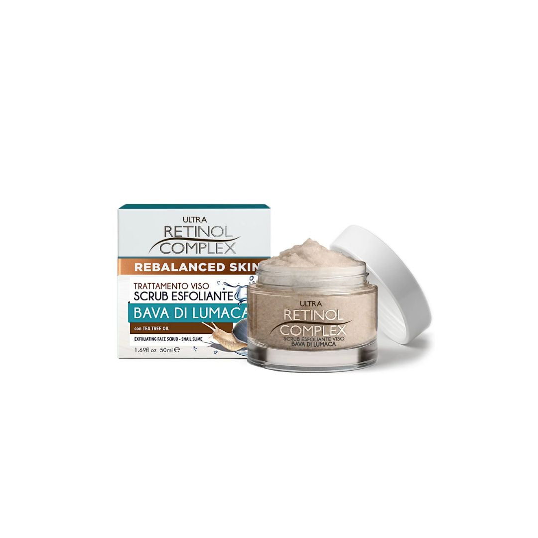 RETINOL COMPLEX SCRUB ESFOLIANTE VISO CON BAVA DI LUMACA 50ml