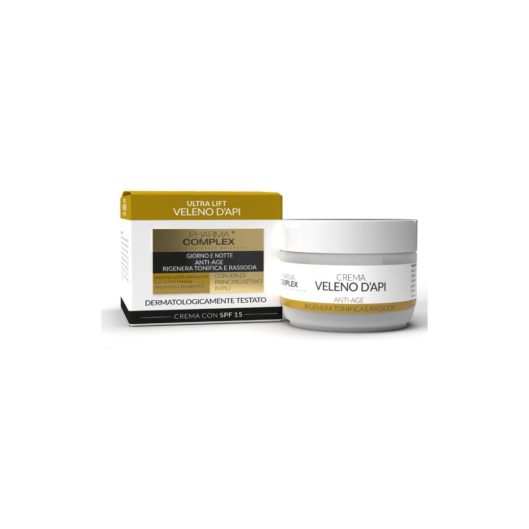 PHARMA COMPLEX ULTRA LIFT CREMA VISO VELENO D'API GIORNO E NOTTE CON SPF 15 50ML