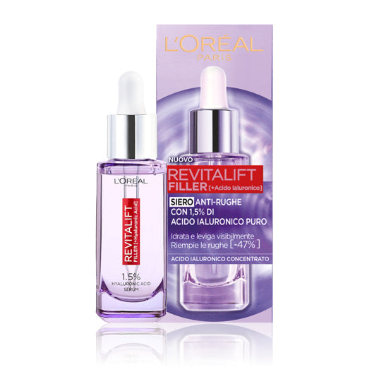 L'OREAL REVITALIFT FILLER SIERO VISO ACIDO IALURONICO 30ML